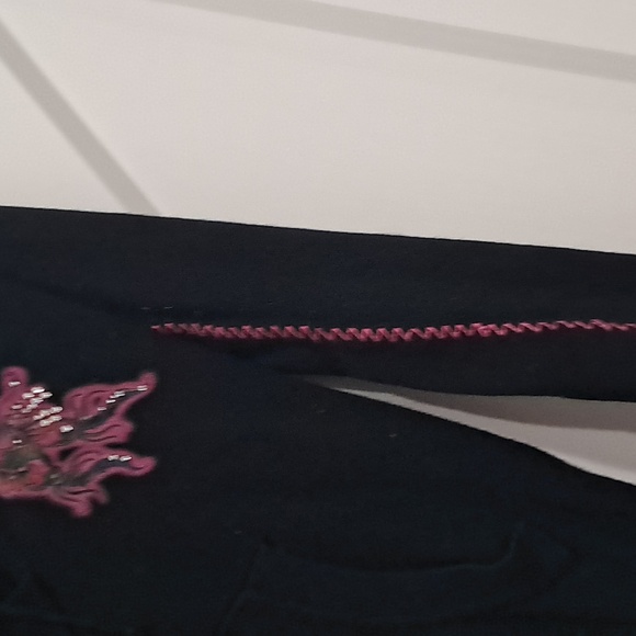 Black & pink ED HARDY HOODIE - Picture 4 of 9
